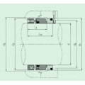 Einseitige Tc-Gleitringdichtung (HQU8)